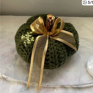 Crochet pumpkin/ handmade/ thanksgiving deco